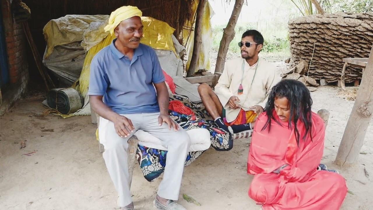 #funny #viral बूढ़ीया से मार खाला बुढवा #bhojpuri #comedy #viralvideo jhol jhal #baba