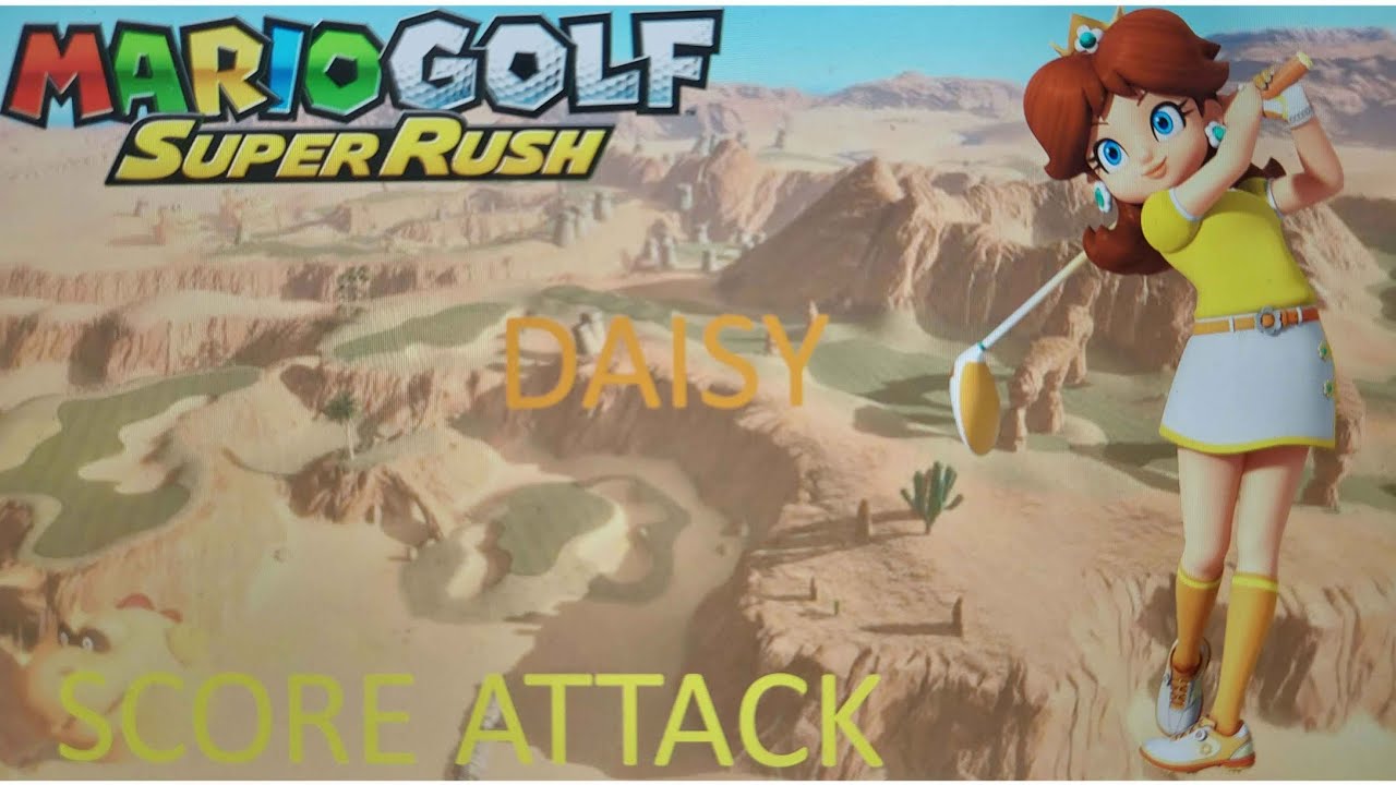 Mario Golf: Super Rush - Solo Challenge: Score Attack (Daisy)