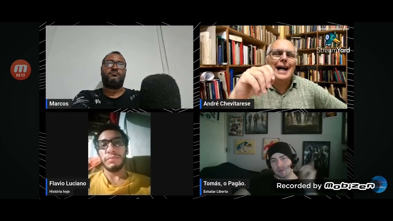 Conversa com André Chevitarese. @marcoszetaprof 