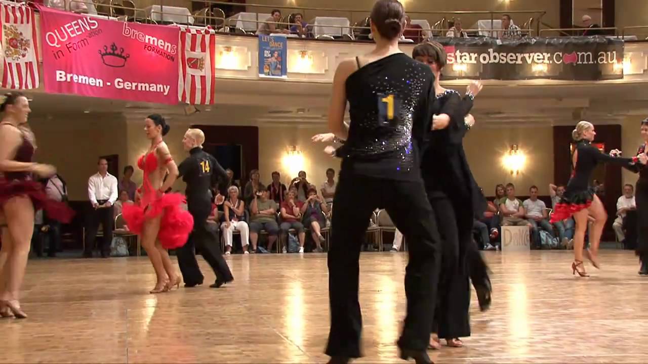 Women Latin, Final 10 Dancecompetition