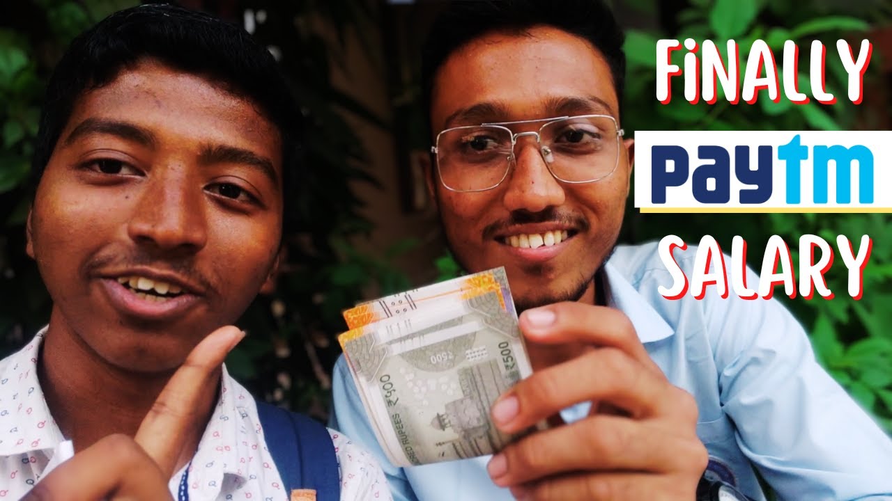 finally paytm salary🤑🤑 | paytm fse salary | part time job