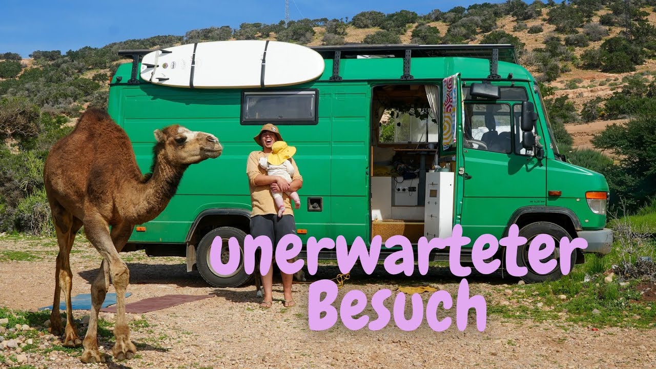 Wir kommen so richtig an - Vanlife in Marokko mit Baby und Hund
