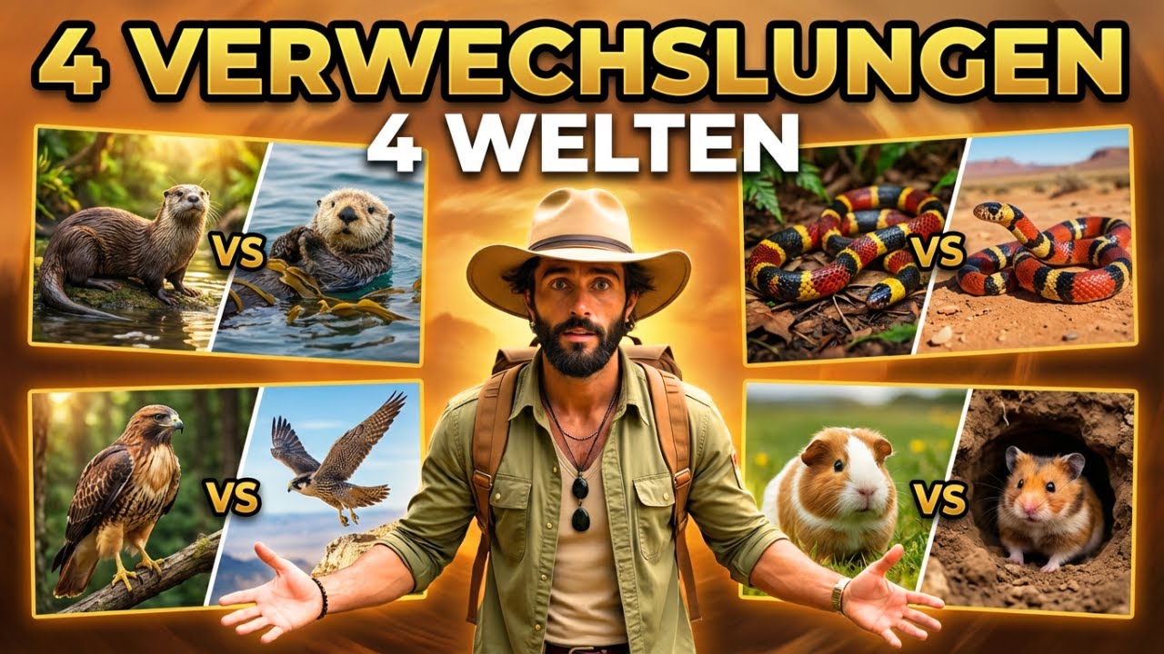 Wenn Tiere sich ähneln – und doch völlig verschieden sind