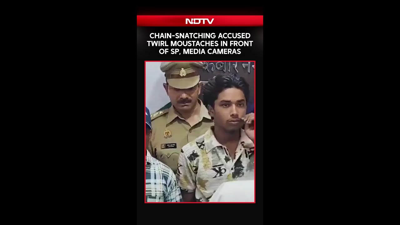 Viral: UP Chain-Snatching Accused Show Defiance Before Police, Media