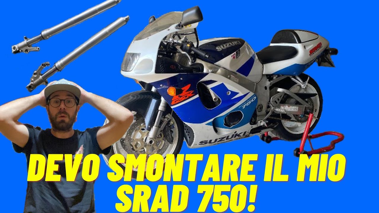 REVISIONO LE FORCELLE del mio Suzuki srad 750