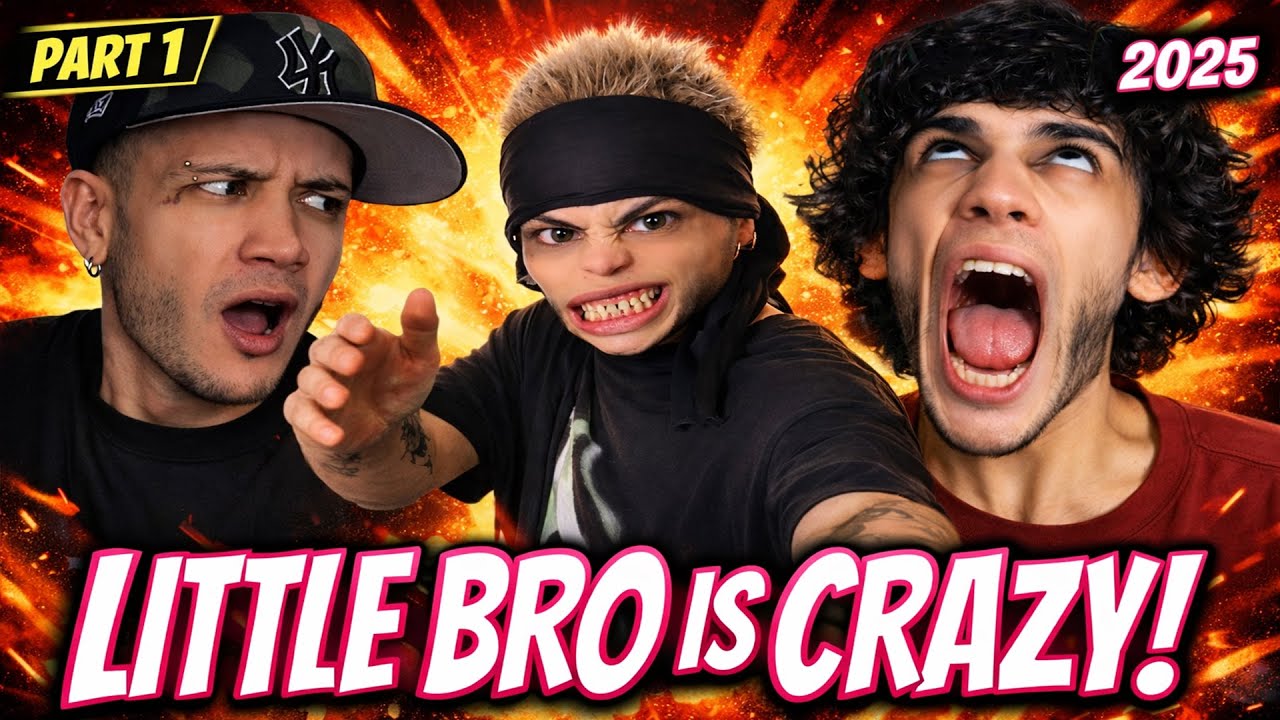 Try Not To Laugh: Eddie Mora - Little Bro Is Crazy Shorts 2025 (PT.1)