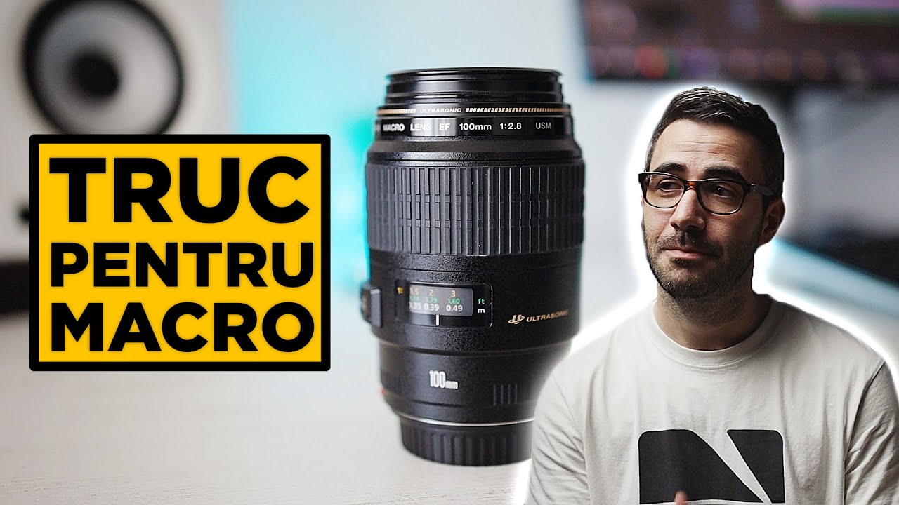 Truc IEFTIN pentru fotografii MACRO mai BUNE!