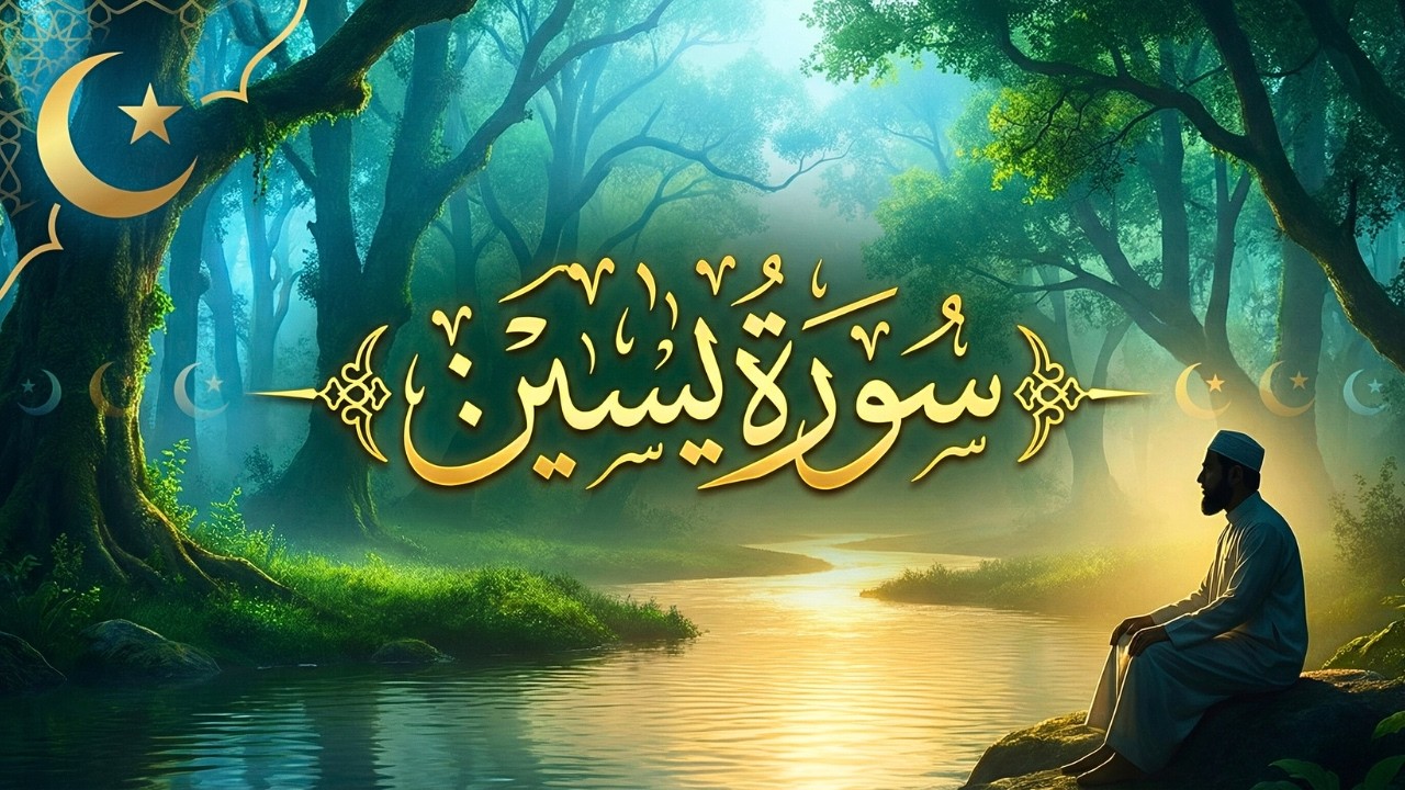 Surah Yaseen Full Tilawat | Relaxing Nature Background | Quran Recitation for Peace & Healing