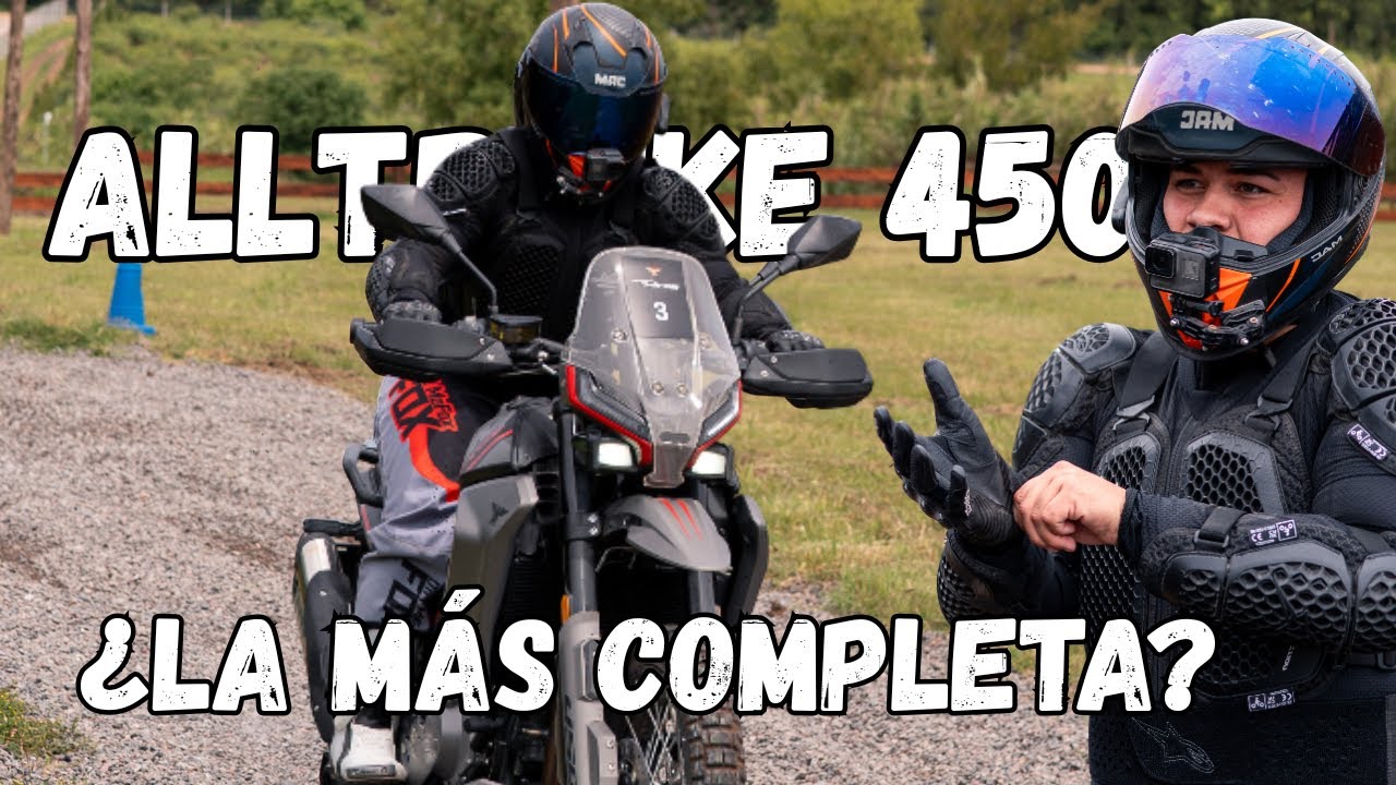 MOTO MORINI ALLTRHIKE 450 ¡Review en TIERRA !