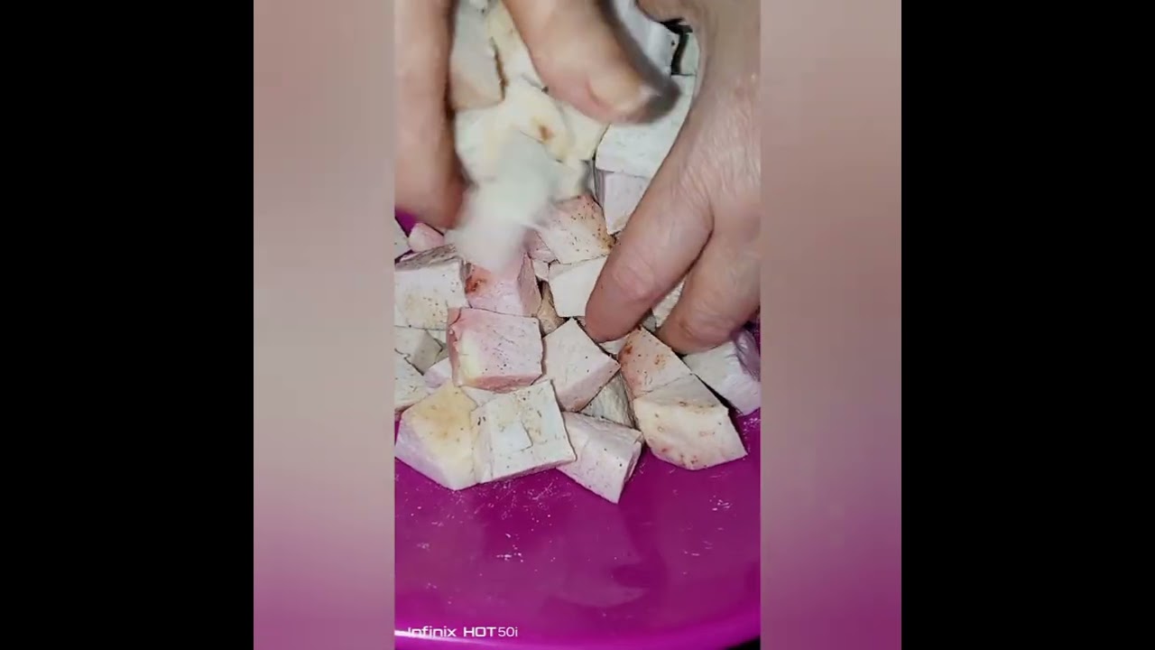 احسن طريقه لتفريز القلقاس بدء تفريزات شهر رمضان المبارك #شير #اكسبلور #وصلونا_ال_100_الف_مشترك🛎️🔔