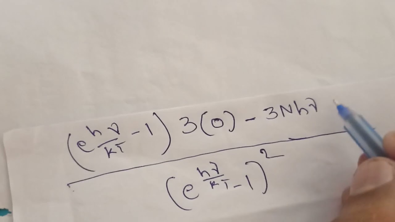 Einstein's theory of specific heat of solids