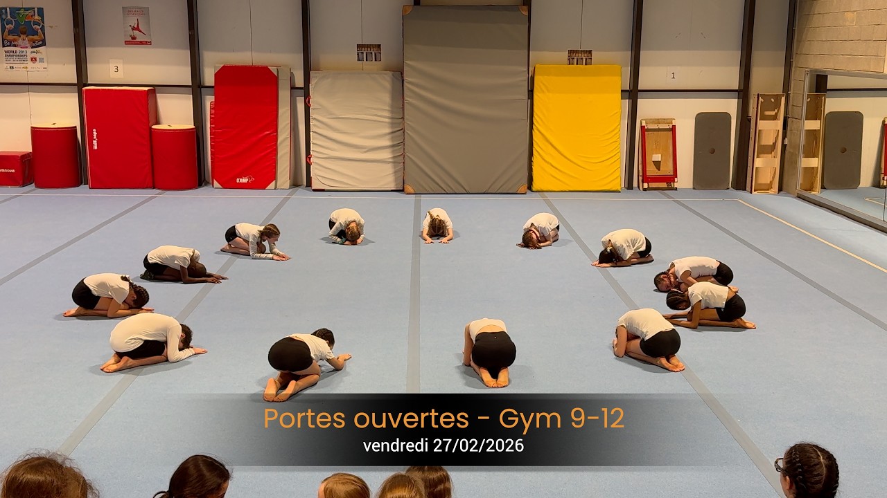 Portes ouvertes - Détente 2 -  gym 9-12 ans - vendredi 27/02/2026