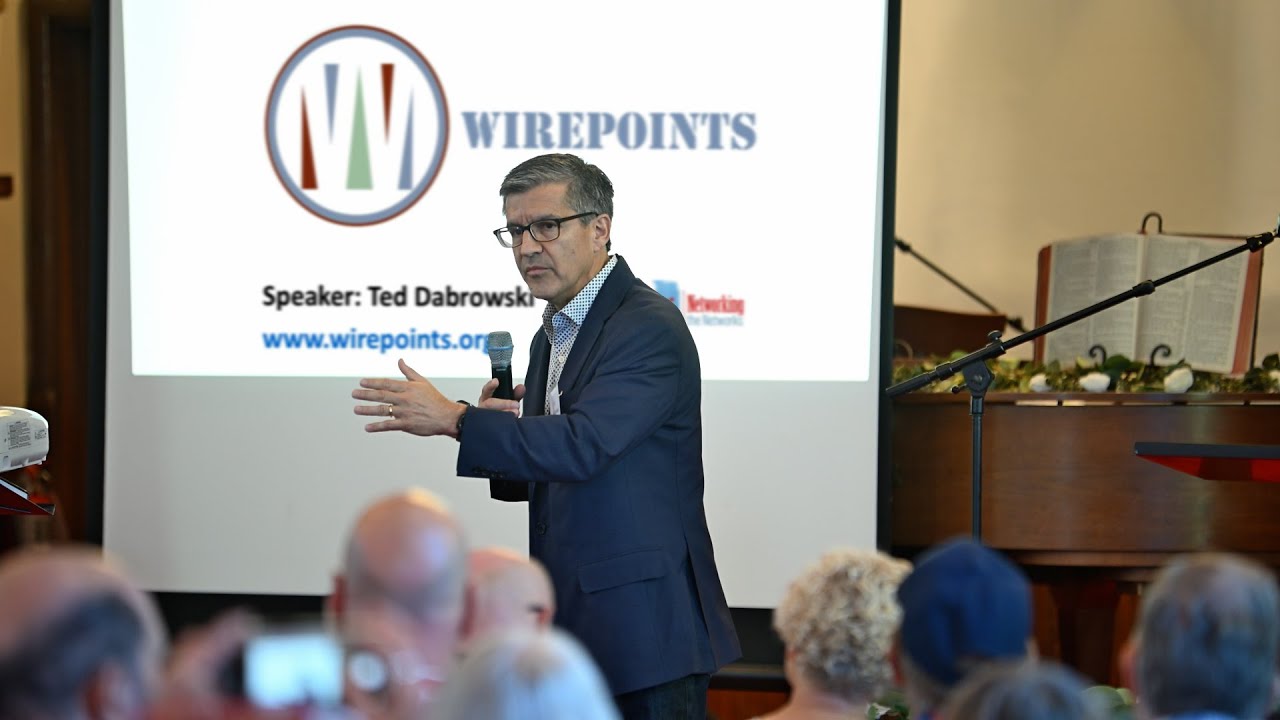 Ted Dabrowski from Wirepoints at the Networking The Networking Conference