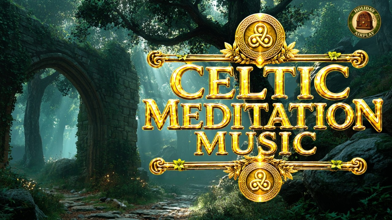 Calming Celtic Music for Morning Meditation ☘️ Peaceful Irish Forest Ambience