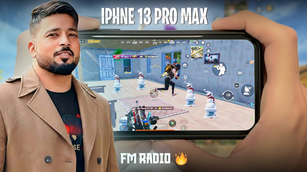 FM RADIO KILLED ME LAST ZONE INTENSE FIGHT + 13 PRO MAX HANDCAM | PUBG Mobile