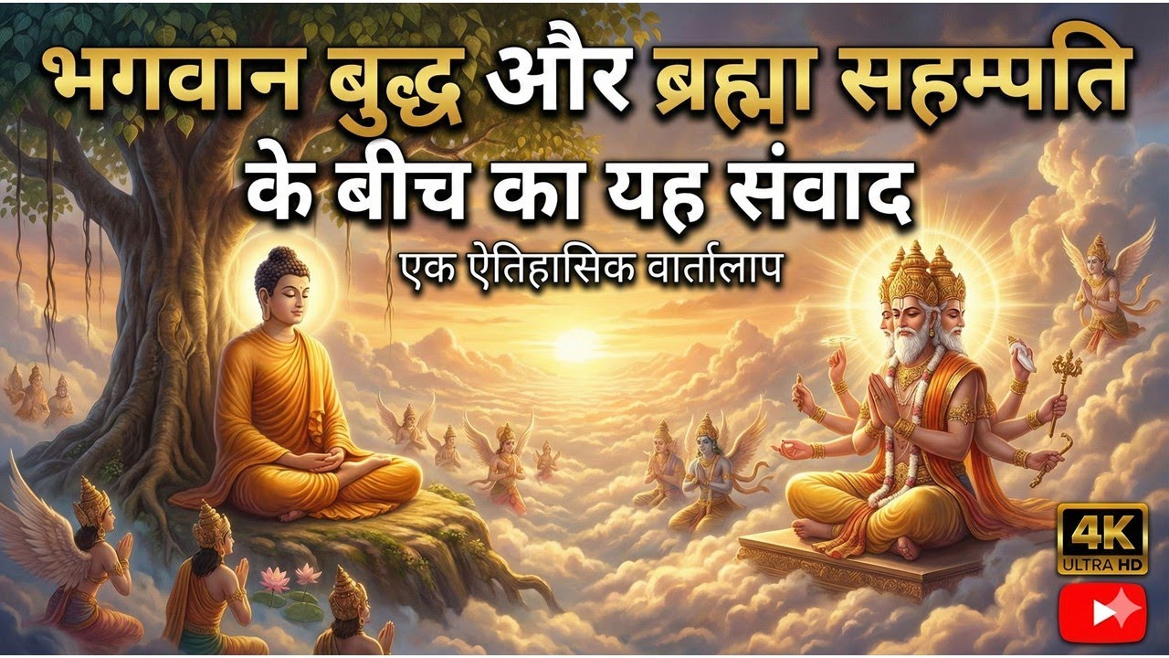 भगवान बुद्ध और ब्रह्मा सहम्पति (Brahmā Sahampati) के बीच का यह संवाद