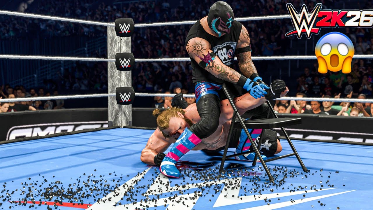 Рей Мистерио против Брока Леснара на Friday Night Smackdown | Геймплей WWE 2K26