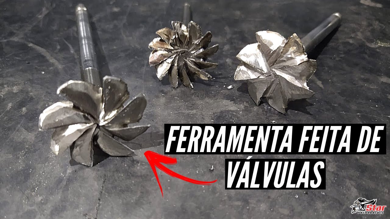 Como Fazer uma Ferramenta para Fazer Cavas no Pistão? I Star Preparações