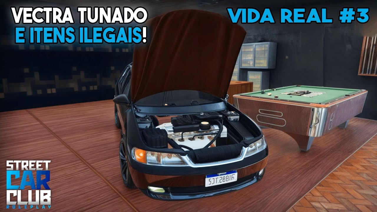 TURBINEI meu VECTRA e dei meus PRIMEIROS PASSOS fora da LEI! Street Car Club RP VIDA REAL #3