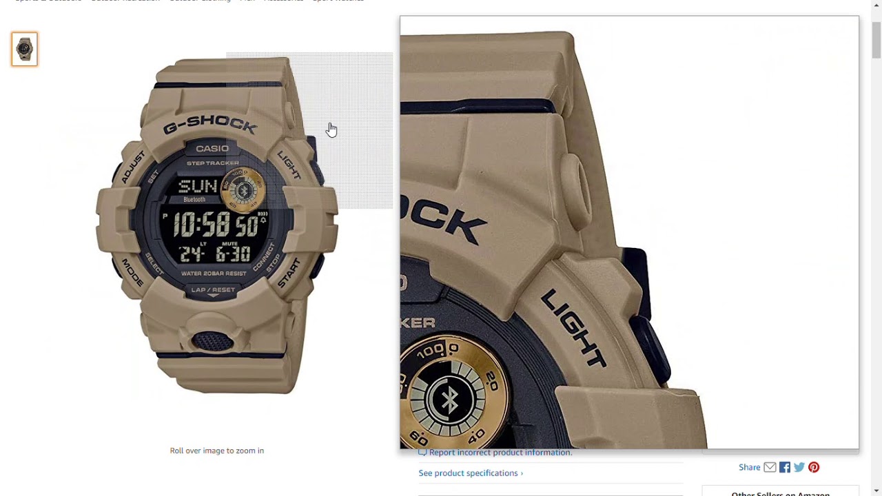 G-Shock Men's GBD800UC-5 Watch