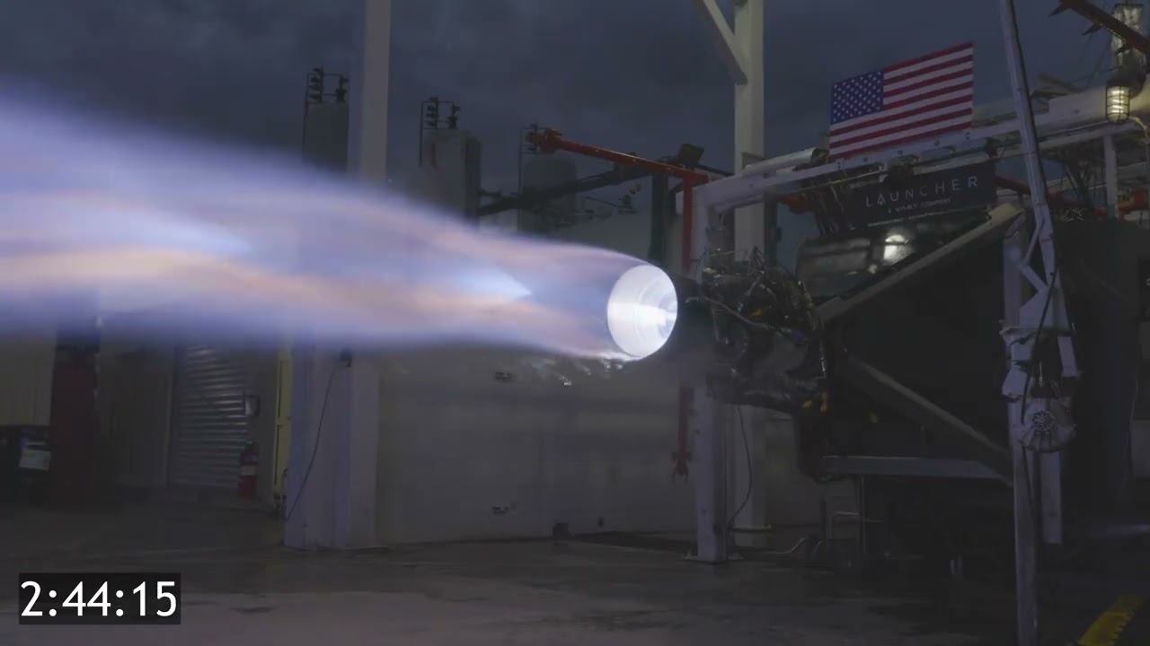 Launcher E-2 Rocket Engine Six-Minute Test Fire