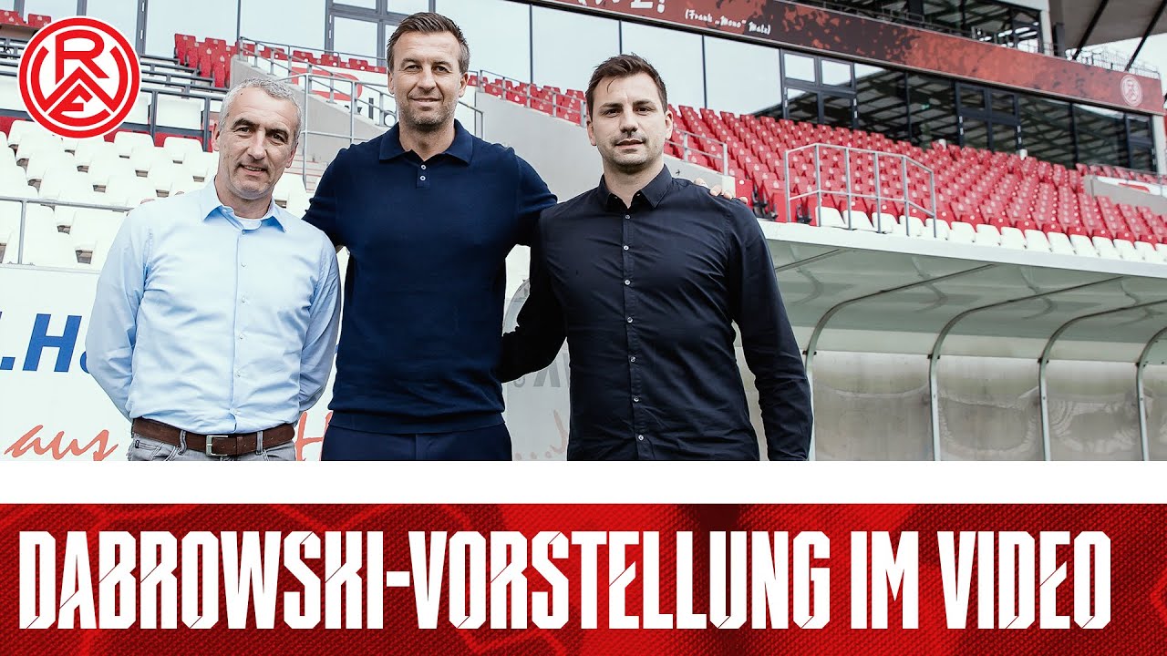 Pressekonferenz zur Vorstellung von Neu-Chef-Trainer Christoph Dabrowski