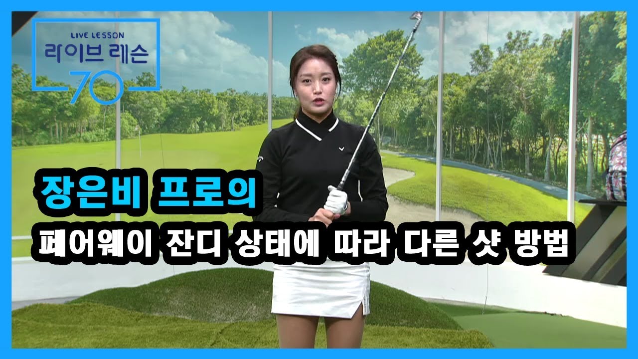 [골프레슨] 페어웨이 잔디 상태에 따라 다른 샷 방법