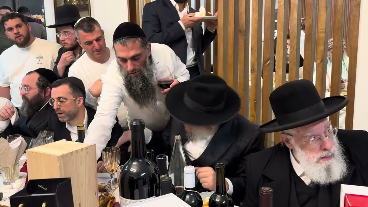 הילולא לסידנא בבא סאלי בביתו של האדמור רבי אברהם מסעוד יהודיוף שליטא 2