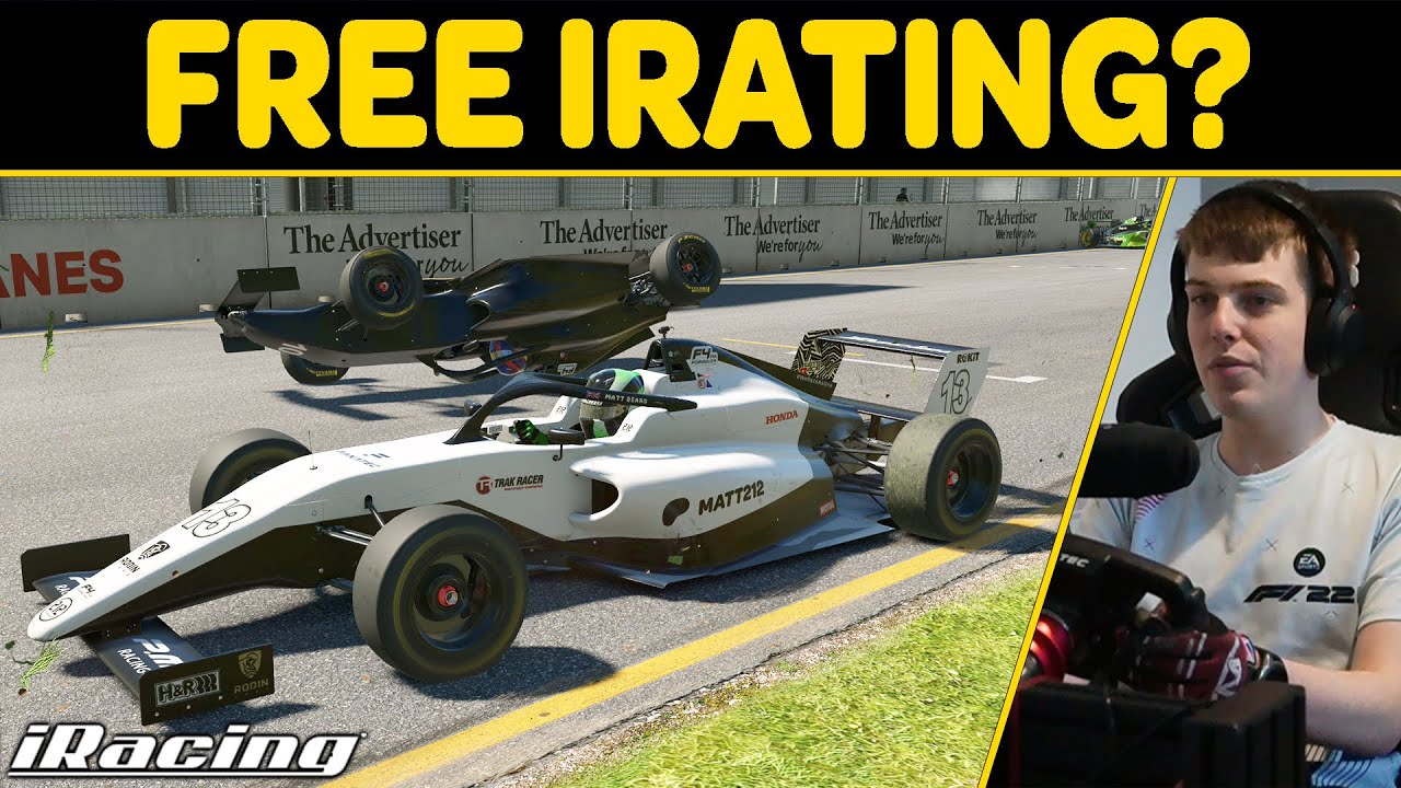 Это ЛУЧШАЯ СЕРИЯ для повышения iRating? iRacing F4 в Аделаиде