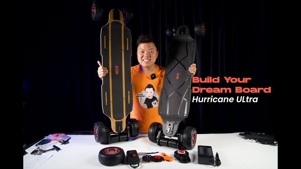 Meepo Electric Skateboard - Meepo Hurricane Ultra –  Meepo CEO Kieran unboxing