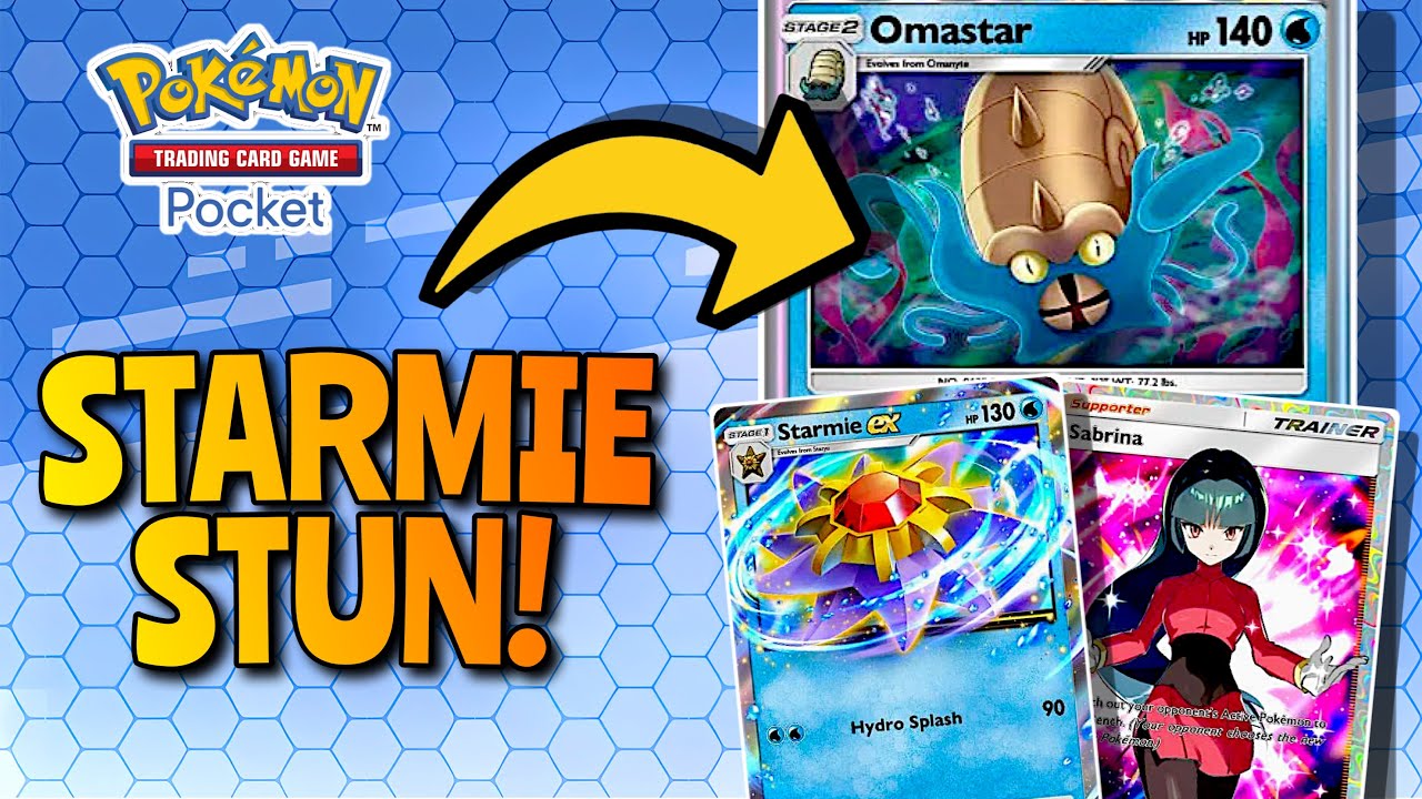 Starmie Stun Deck! | Pokémon TCG Pocket!