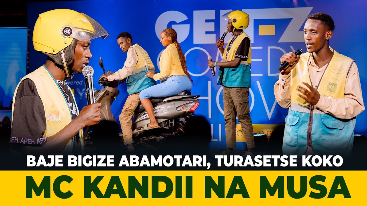 TURASHIZE NONEHO 😂😂 KANDII NA MUSA BAGARUTSE BIGIZE ABA MOTARI 😂😂 INKURU Z' ABAMOTARI ZIRADUSEKEJE😂😂