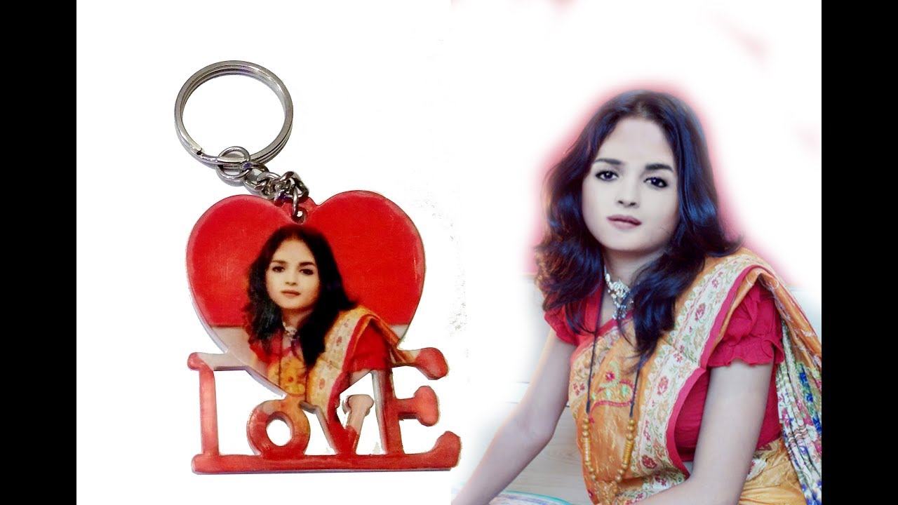 How to Print Your Photo on Key Chain at Home - Using Electric Iron