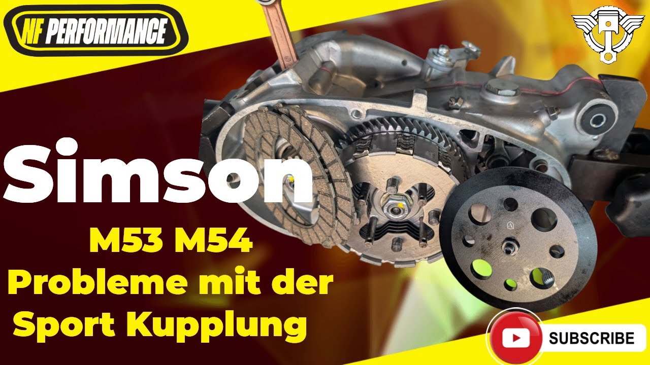 Simson M53 M54 Sport Kupplung Trennt Dauerhaft!!! Hilfe Kupplung Rutscht durch was ist hier los ?