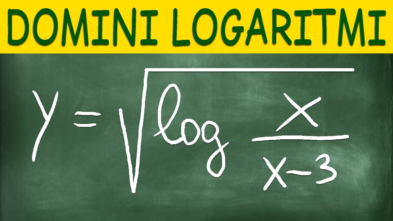 Domini di Funzioni Logaritmiche - 6 Esercizi Svolti con Valori Assoluti, Radici, ecc.