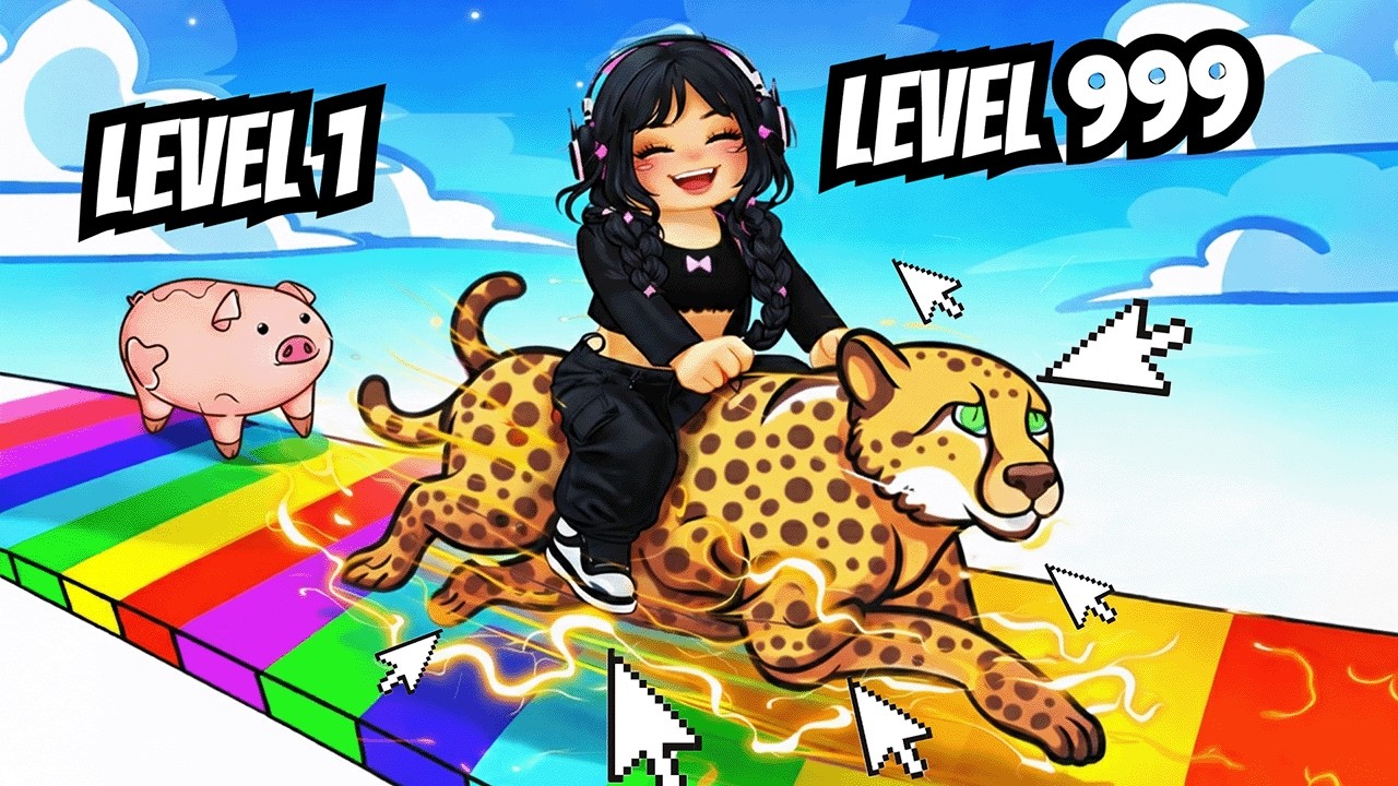 EN HIZLI HAYVAN YARIŞI! ROBLOX Animal Race Clicker