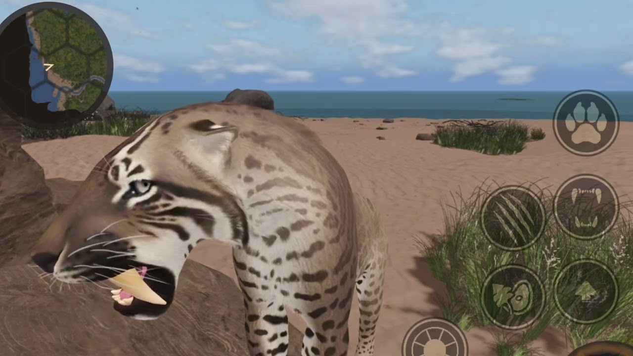 Ecos La Brea: Wolf Escaping Saber - credits to my friend Buzzard