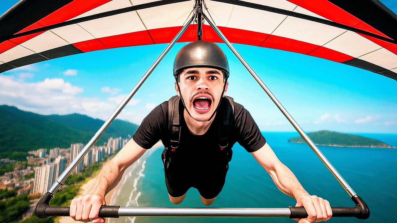 FUI PULAR DE ASADELTA E O PIOR ACONTECEU!!!