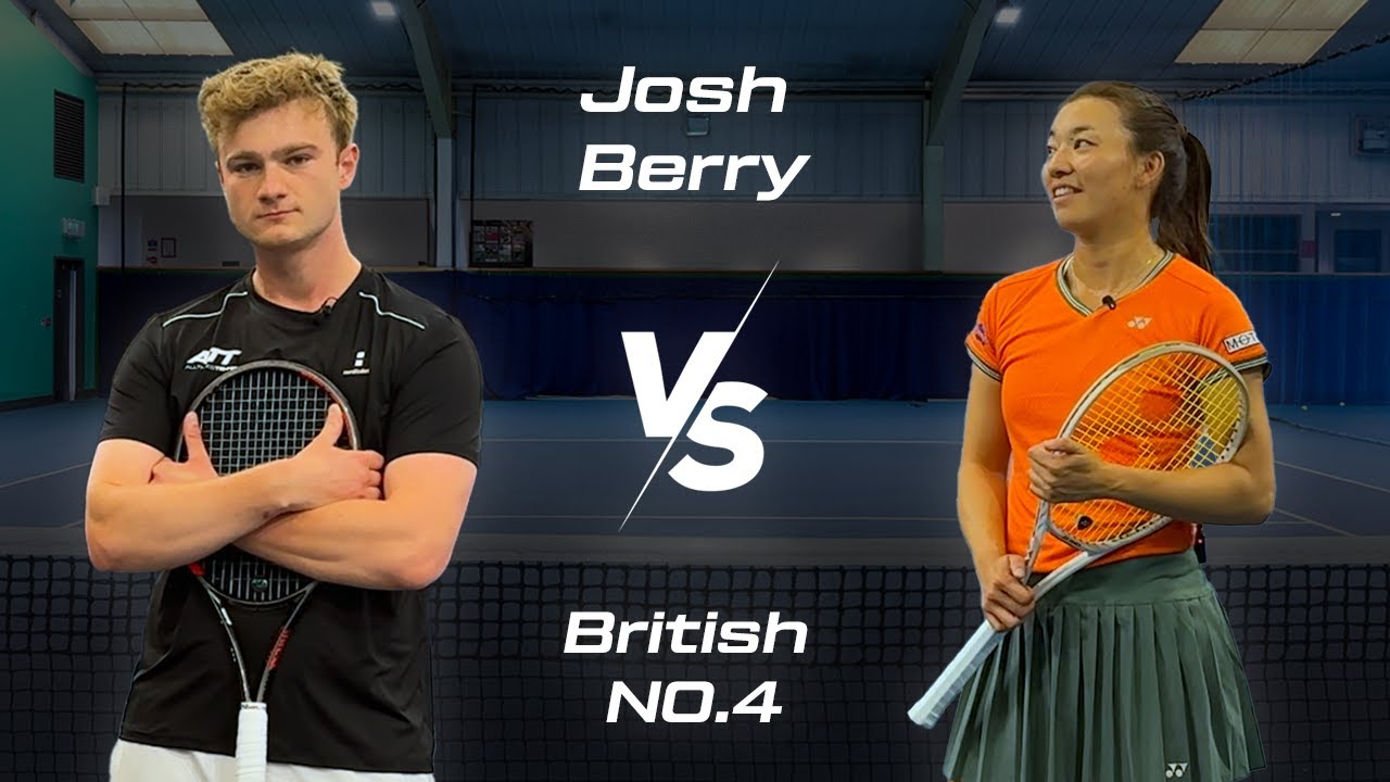 Josh Berry (Advanced club player) vs  Lily Miyazaki British No.4 (WTA 138)
