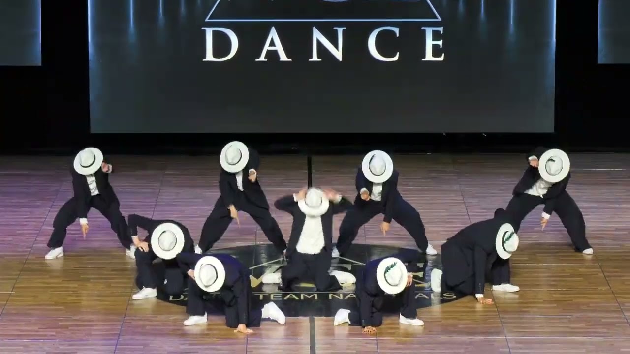 WCE 2025 Dance Team Nationals 2nd Place Small All Male Diamond Bar
