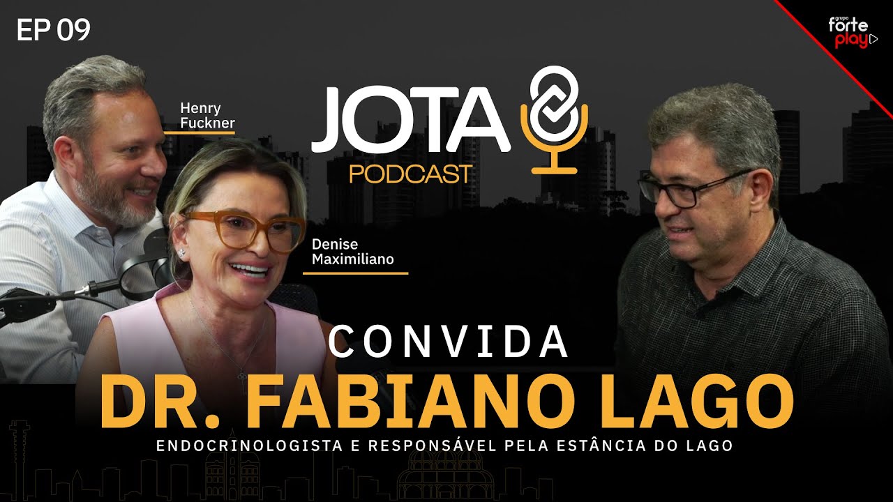 JOTA8 PODCAST com DR. FABIANO LAGO,  HENRY FUCKNER E DENISE MAXIMILIANO 