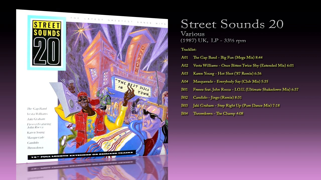 Street Sounds: Edition 20 (1987) Various [LP - 33⅓ RPM]