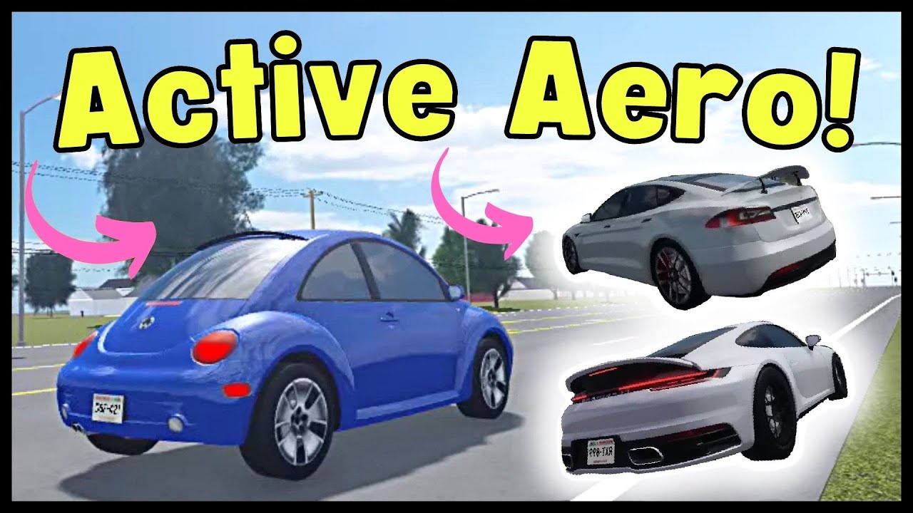 5 CARS with CRAZY ACTIVE AERO! || Greenville Roblox