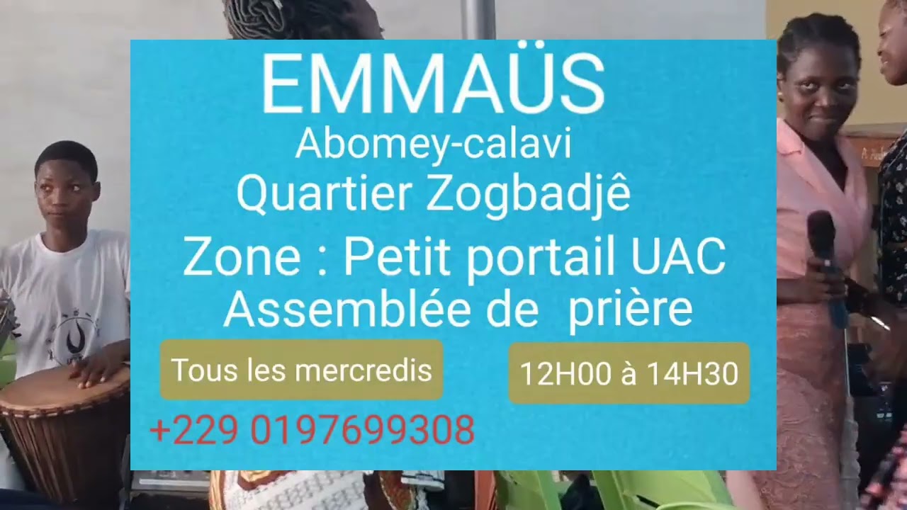EMMAÜS: Assemblée de prière du  merccredi 25 fevrier 2026 (Partie 1)
