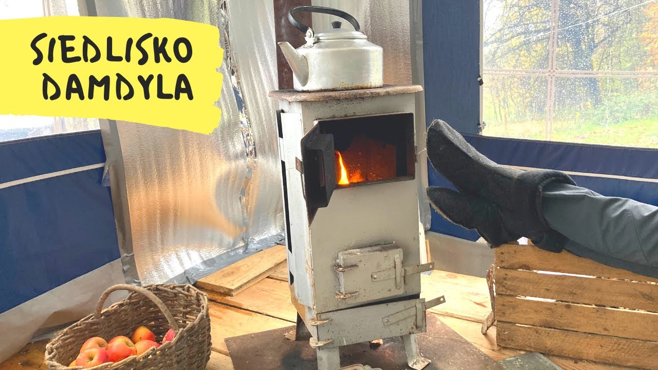 Siedlisko Damdyla cz. 43 Sobotni relaks. Pracujemy w ogródku, wstawiamy kozę do przedsionka.