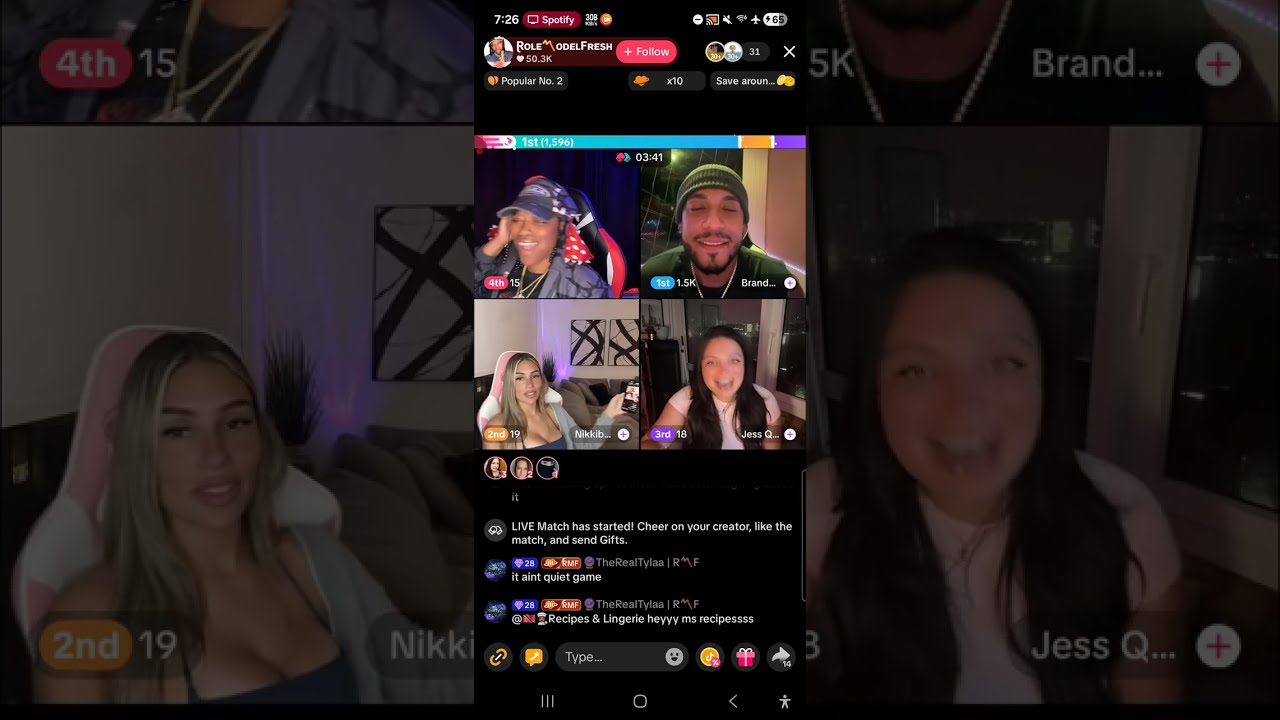 January 6, 2026 tiktok live conversations etc 1