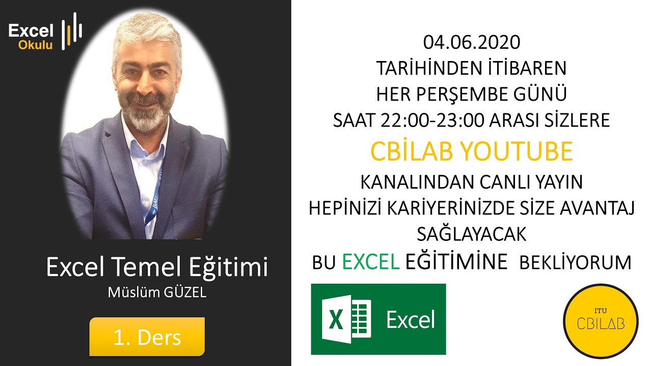 Temel Excel Eğitimi 1
