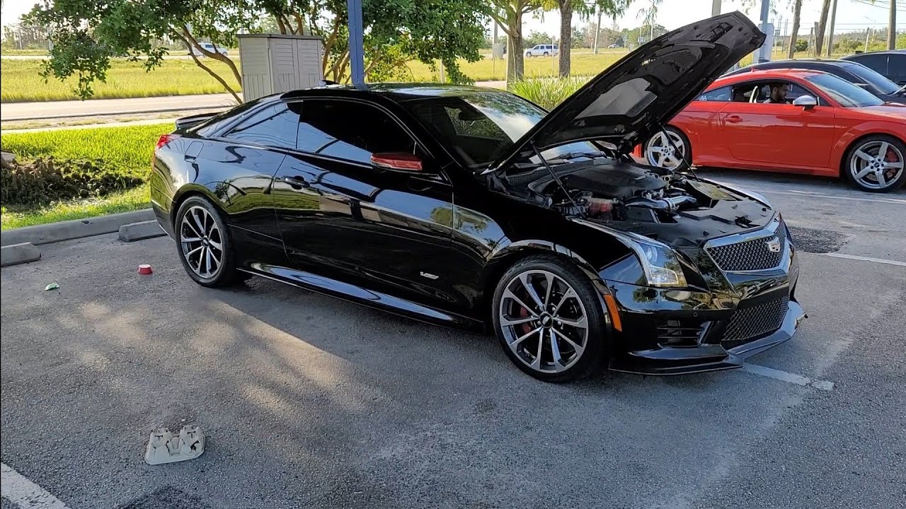 Cadillac ATS-V Championship Edition Bolt Ons 93 vs BMW 340i Downpipes OTS E50