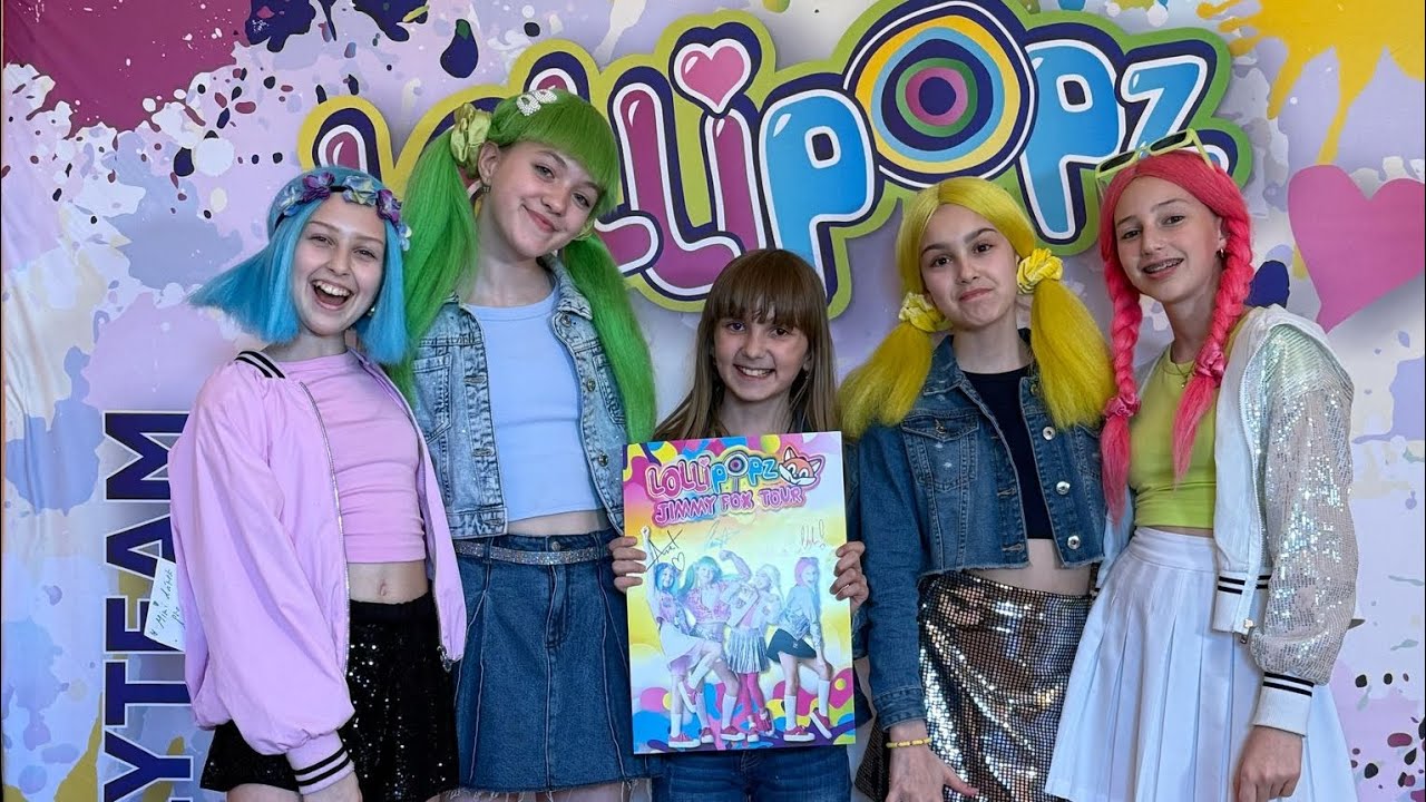 Lollipopz jimmy fox tour🦊🩷💙💚💛