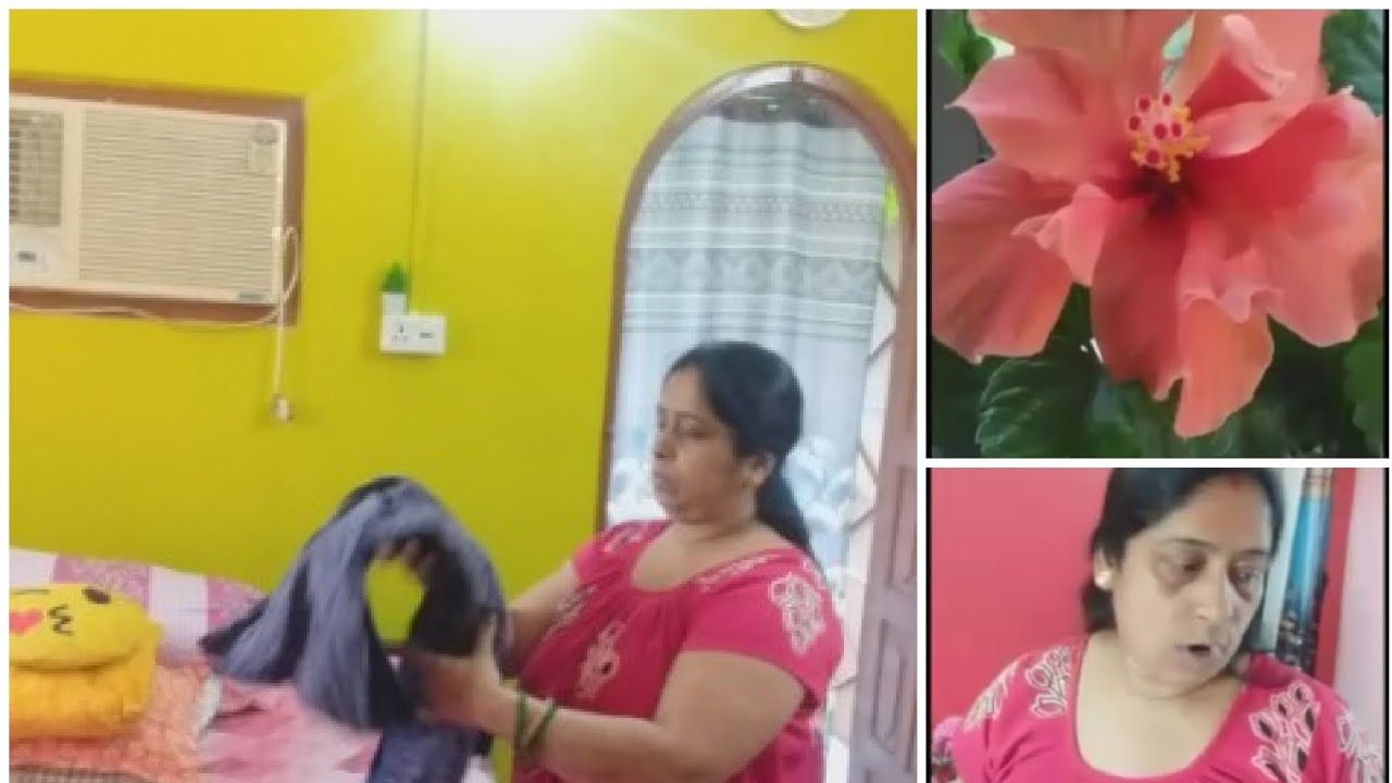 সকালে উঠে$#💐💐রান্না#💐💐পূজো#💐💐ঘরের সমস্ত কাজ করে#💐💐তারপর নিজের নানারকম কাজ#💐💐